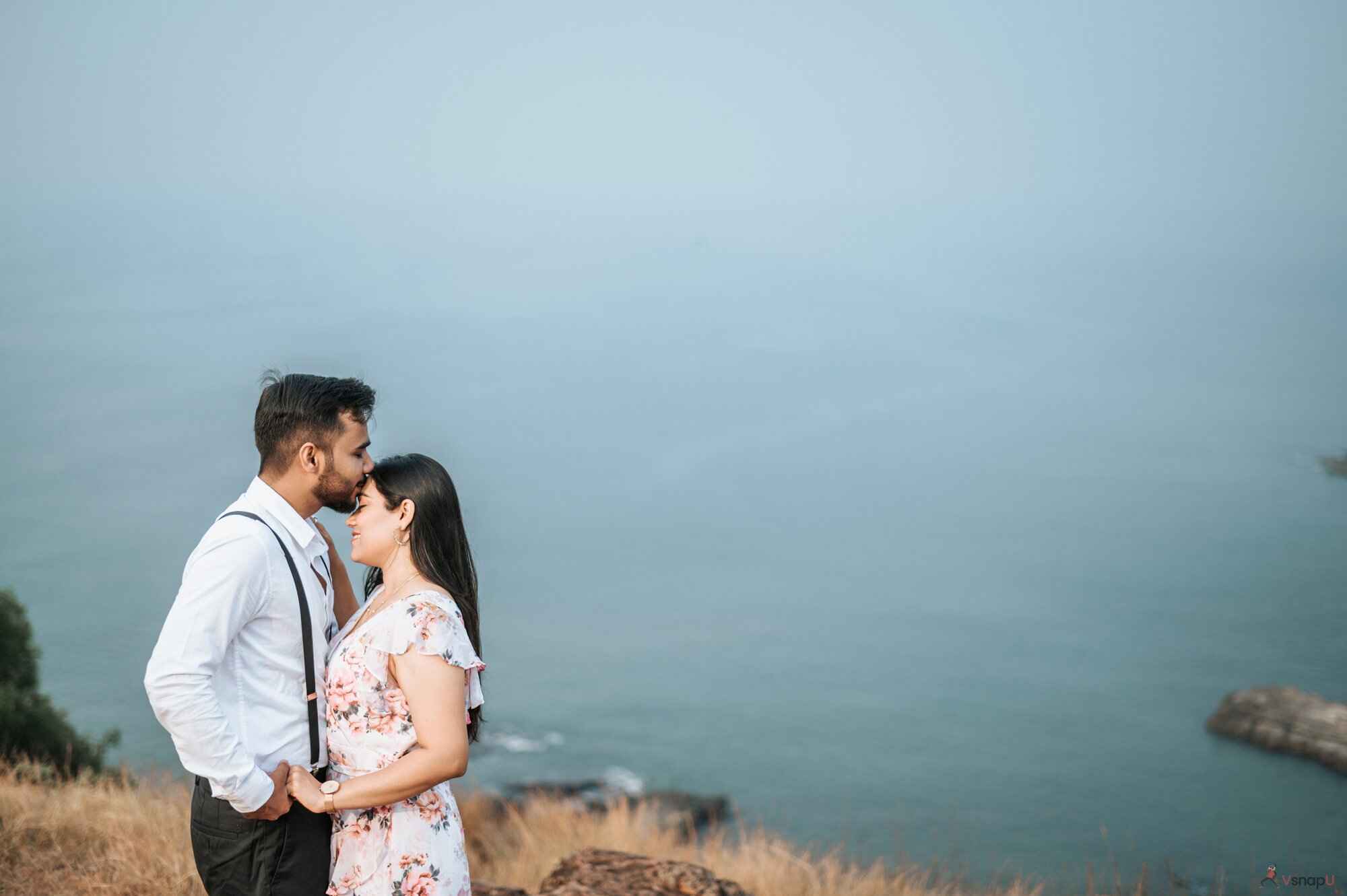 Intimate clifftop embrace overlooking ocean VsnapU captures in Puri Town 7.jpg